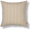 Ferm Living Vonkajší poťah na vankúš Strand Sand/Off-white 50 x 50 cm