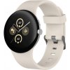 VSETKONAMOBIL 86751 SILICONE Vymeniteľný remienok pre Google Pixel Watch 4 45mm / Pixel Watch 3 45mm béžový