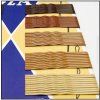 Waved beige hair grips 60 mm - mix 100 ks