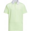 Adidas Striped Polo Shirt Green Spark