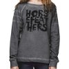 Mikina Horsefeathers Lea washed black S