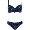 Dámske dvojdielne plavky S940GR7 Italian6 - Self 44G Modrá