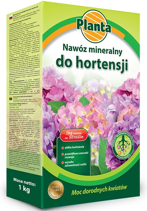 PLANTA Hnojivo na hortenzie1 kg