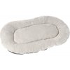 Pelech pre psa ovál LUXURY Hornbach 80 x 50 cm šedý