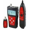 LAN Cable Tester TLCD76 s LCD, koax, Cat3/Cat5E/Cat6, UTP/STP, USB, sonda LANTESTLCD76-SONDA