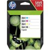 HP originál ink N9J73AE, HP 364 Combo pack, CMYK, blister, HP 4-pack + paper Combo-pack,B8550,C5380,D5460