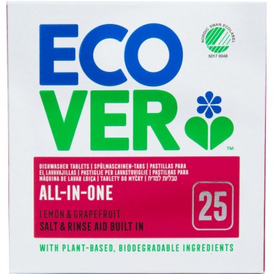 Ecover All in One tablety do umývačky riadu 500 g 25 ks