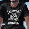 Tričko s potlačou KUCHÁR JE AKO BOH Dámsky Čierna XL