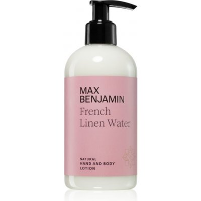 MAX Benjamin French Linen Water mlieko na ruky a telo 300 ml