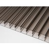 Exolon 5X/16 komôrkový polykarbonát 16 mm 1UV 2100 x 2000 mm bronz 1 ks