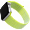 Nylonový remienok FIXED Nylon Strap pre Apple Watch 49mm / 46mm / 45mm / 44mm / 42mm, limetkový