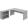 OFFICE PRO s.r.o. HOBIS kancelársky stôl pracovný, zostava pravá - GE 1800 HP, sivá