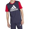 adidas Performance Big Logo Single Jersey Legend Ink/Better Scarlet L