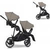 Súrodenecký kočík EasyGo Duoflex Savana Beige 2 športové časti