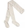 Mr. Pamut Rebrované pančuchy pre deti smotanové