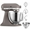 Kuchynský robot KitchenAid 5KSM185 300 W strieborný/sivý