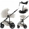 BRITAX Set kočík Smile 5Z + hlboká korba + autosedačka Baby-Safe PRO + Vario Base 5Z Lux, Soft Taupe