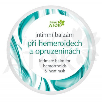 Original Atok intímny balzam pri hemoroidoch a zapareninách 10 ml