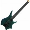 HILS Guitars HN6 NEXT Cosmic Green Chameleon Headless gitara (Poškodené)