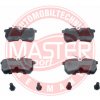 MASTER-SPORT Sada brzdových platničiek kotúčovej brzdy 13046028352NSETMS