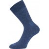VOXX Ponožky bavlněné HEMPIX s konopím, bambusem a ionty stříbra JEANS (3 páry) 35-38 120906