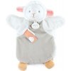 Doudou Plyšová maňuška ovečka 25 cm