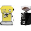 Ascaso Dream ONE, Sun Yellow + Eureka Mignon Specialita Compatto, CR black