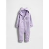 GAP Baby overal Fleece Fialová 3-6M Fialová Fialová