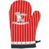Forbyt Kuchynská chňapka Master Chef červená 1 ks 18 × 28 cm