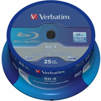 Verbatim BD-R 25GB 6x, 25ks