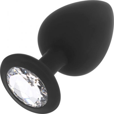 Ohmama Silicone Butt Plug Diamond Size L