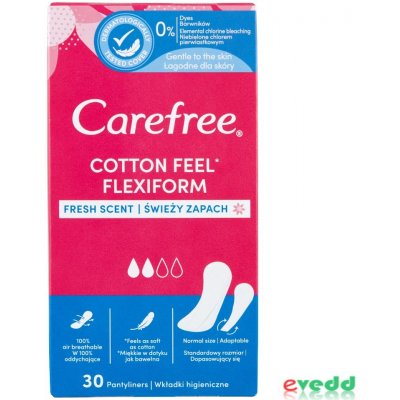 Carefree cotton flexiform 30 ks