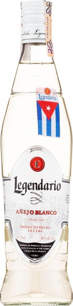 Legendario Anejo Blanco 40% 0,7 l (čistá fľaša)