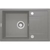 Deante Corio granitový drez 67x44 cm sivá/grafitová/ónyxová ZRCS113