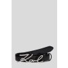 Karl Lagerfeld opasok K/SIGNATURE CRYSTAL BELT H2 5 BLACK
