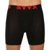 Pánske boxerky Styx dlhé športová guma čierne (U961) XL