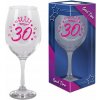 Pohár na víno ako darček k 30. narodeninám Darček 580ml