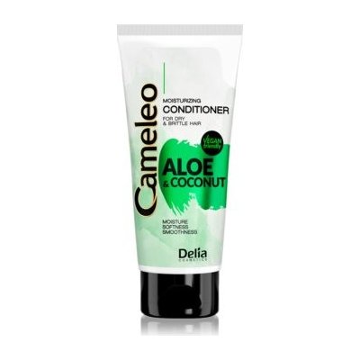 Delia Cosmetics Cameleo Aloe & Coconut Conditioner pre suché a slabé vlasy 200 ml