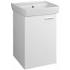 Aqualine Aqualine, ZOJA umývadlová skrinka 41,5x63x37,6 cm, biela, 56372