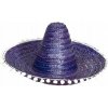 Mexické sombrero, klobúk 60 CM, tmavomodré