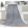 Koc Bellatex akryl 150 cm x 200 cm sivý