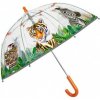 Perletti 15619 cool kids Safari deštník dětský reflexní průhledný