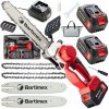 Akumulátorová píla reťazová 20V 1400W 2 batérie 4,0 Ah BARTIMEX
