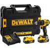 Skrutkovač DeWalt akumulátorové napájanie 18 V DCD708NT; 2x DCB184; DCB115