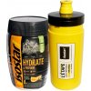 Iónový nápoj + bidon Isostar PWD 400 G POMARANČ + BIDON L´ÉTAPE 550 ML žltá