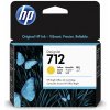 HP 712 Inkoustová náplň žlutá (29ml), 3ED69A 3ED69A