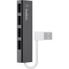 PORTOVÝ HUB Belkin USB 2.0 HUB 1:4 SLIM Pass BLK (F4U042BT)