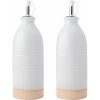 KitchenCraft Idilica Fľaše na olej a ocot krémová 450 ml
