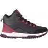 Alpine Pro Dámska outdoorová obuv BACAS MID čierna fialová biela