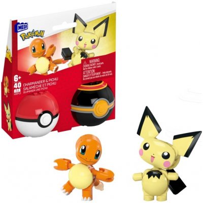 Mega Construx Pokémon Charmander & Pichu 40 ks